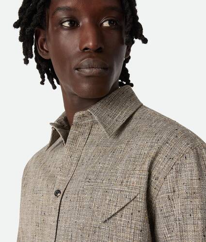 Fleck Viscose Shirt