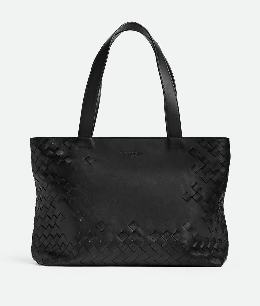 Display a large version of the product image 1 - Small Intrecciato Zipped Tote