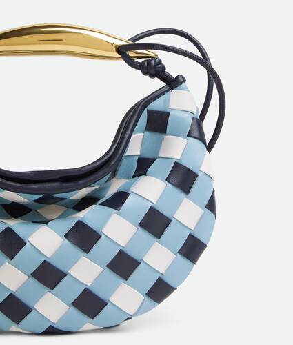 Bolso Baby Sardine para Mujer en Abyss/ice/white Bottega Veneta M&eacute;xico ES - Image 7