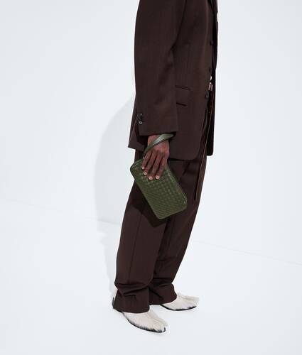 Soffietto piccola da Uomo in Bark green Bottega Veneta Italia IT - Image 5