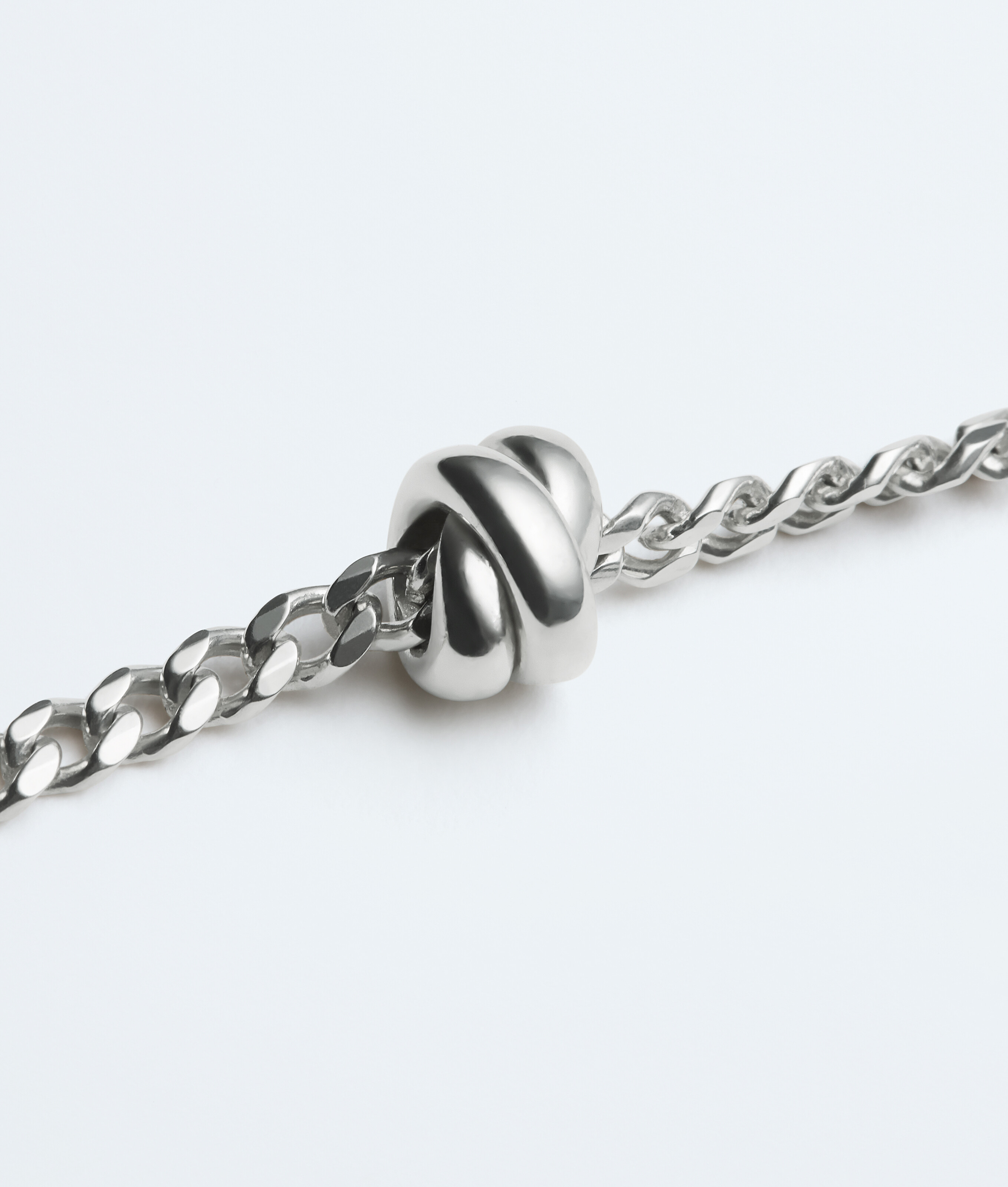 Men's Knot Bracelet in Silver Bottega Veneta Finland EN - Image 4