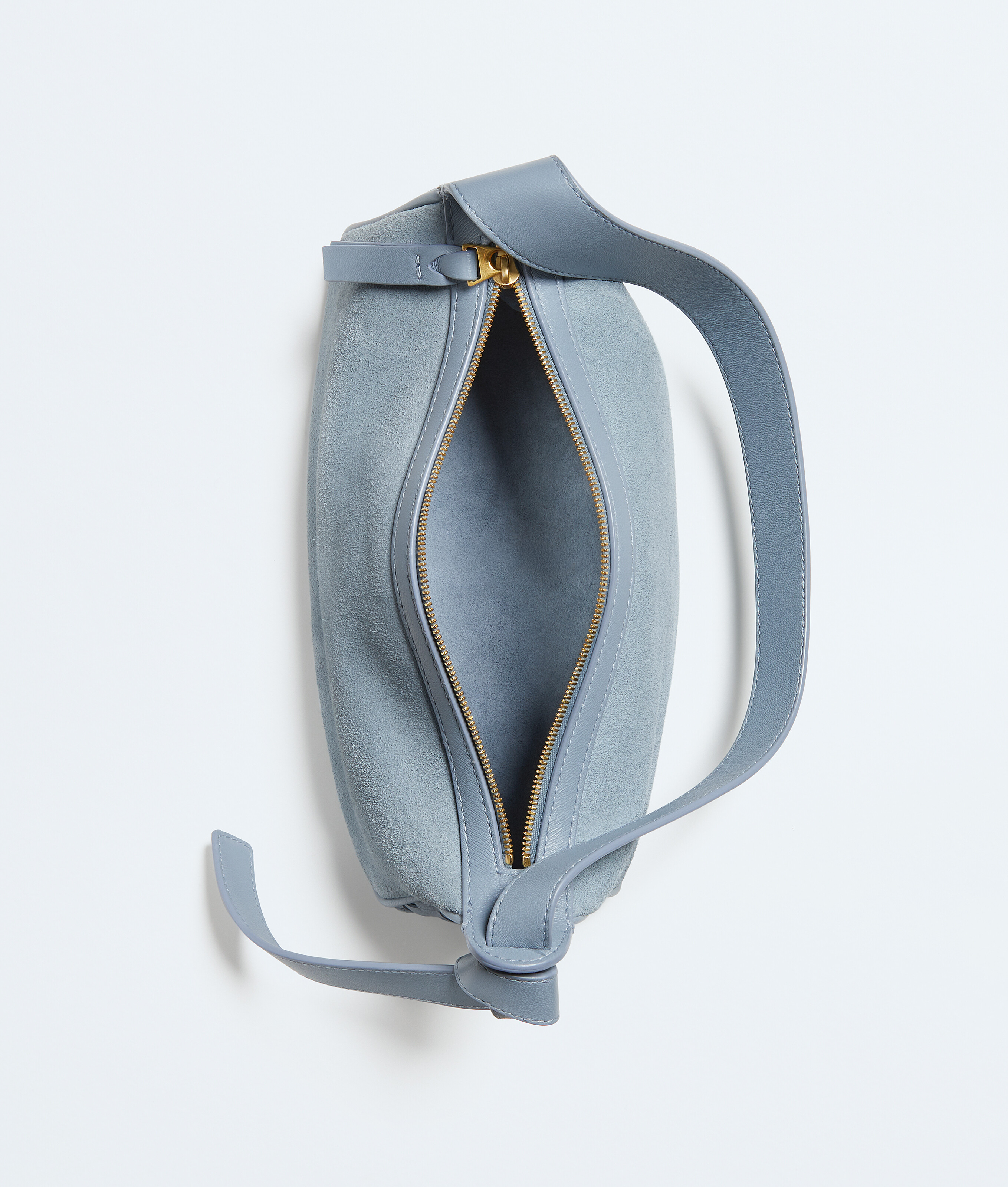 Women's Nodo Shoulder Bag in Mineral Bottega Veneta Belgium EN - Image 3