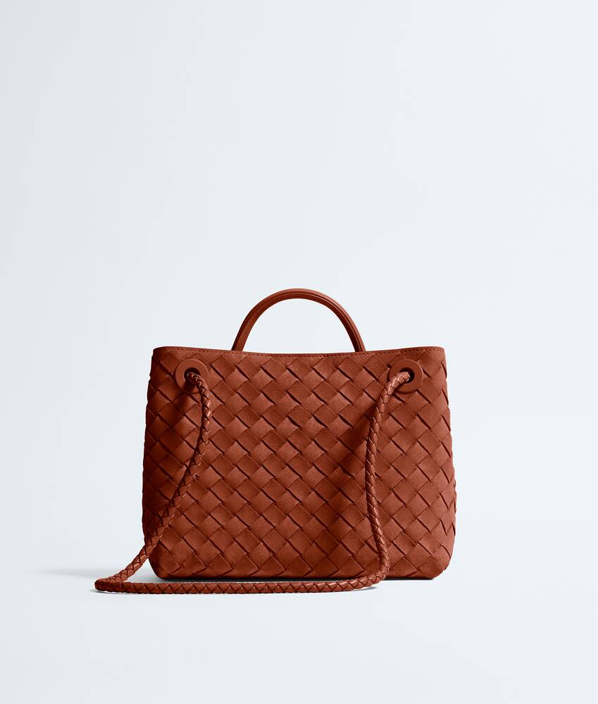 Women's Small Andiamo in Rust Bottega Veneta Singapore EN - Image 5