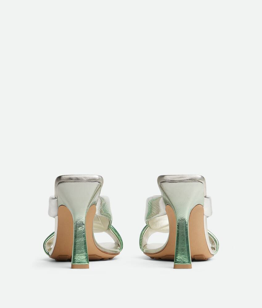 Mule Riva para Mujer en Silver/fresh mint Bottega Veneta M&eacute;xico ES - Image 4