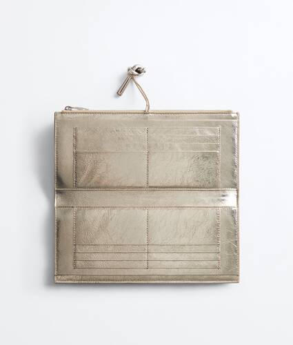Women's Andiamo Wallet Organizer in Supermoon/silver Bottega Veneta Romania EN - Image 2