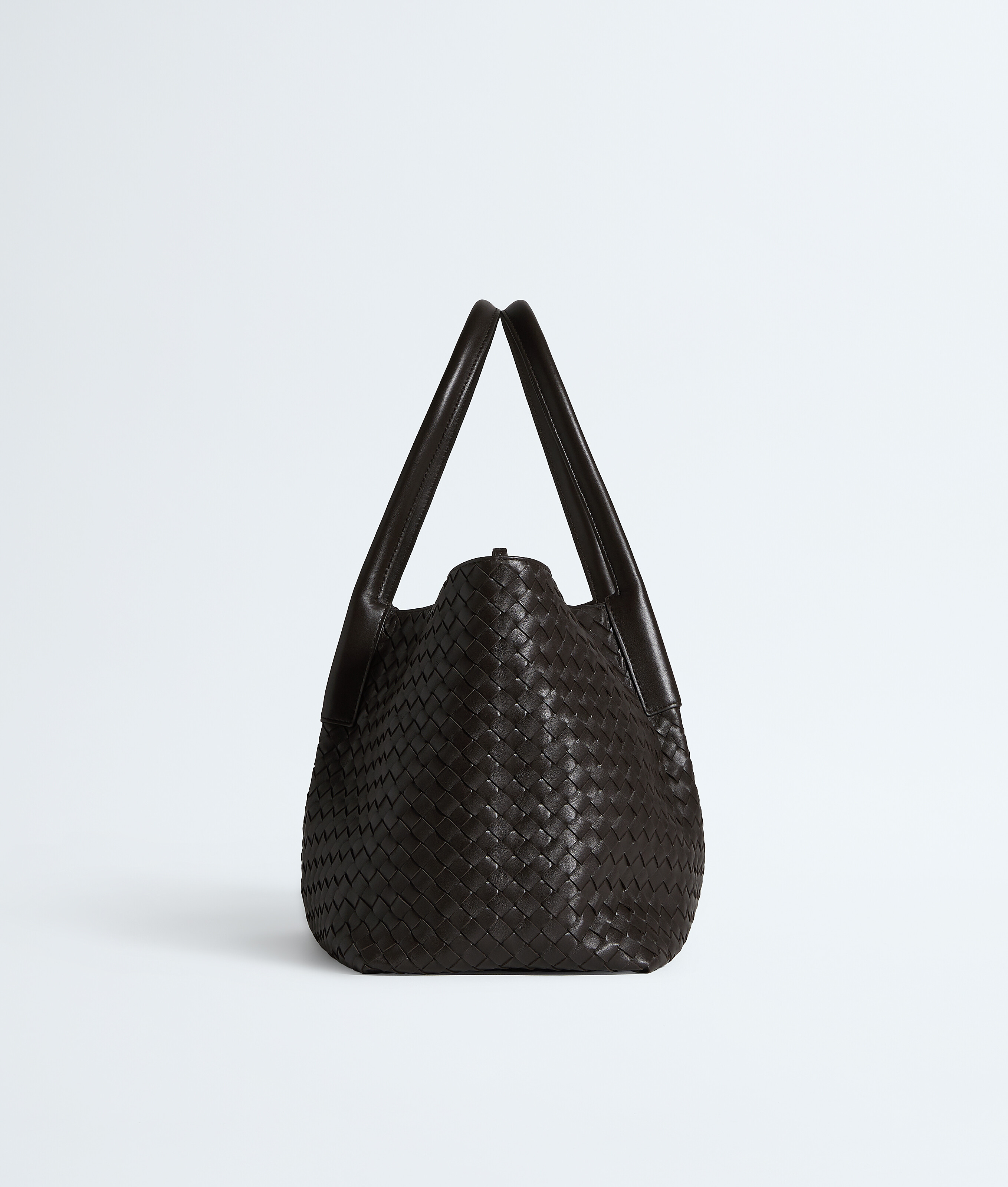 Women's Large Pinacoteca in Espresso/ecru Bottega Veneta Luxembourg EN - Image 4