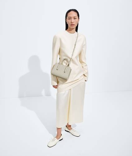 Micro tote Barbara pour Femme en Silica grey Bottega Veneta Monaco FR - Image 6