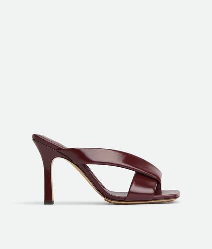 Women's Riva Mule in Barolo Bottega Veneta Denmark EN - Image 1