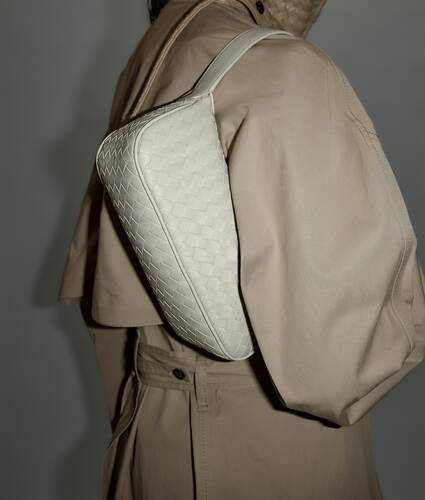 노도 숄더 백 에 대한 여성 에 실리카 그레이 Bottega Veneta 대한민국 KO - Image 5