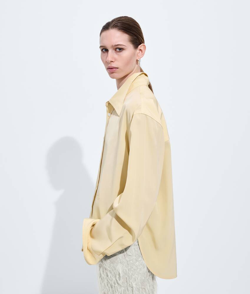 Hemd aus Seide und Viskosetoile f&uuml;r Damen in Solstice Bottega Veneta Deutschland DE - Image 2