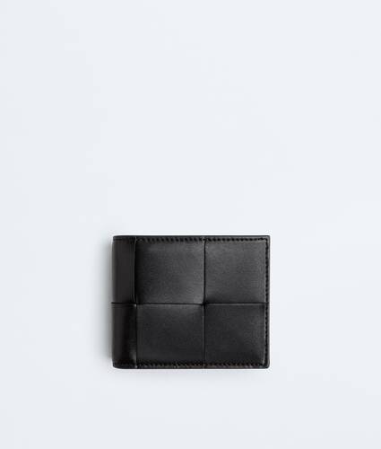 カセット 二つ折りウォレット のために メンズ で ブラック | Bottega