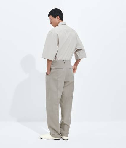 Wool Melange Pants