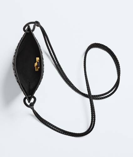 Women's Kiss Kiss Phone Bucket in Black Bottega Veneta Greece EN - Image 3