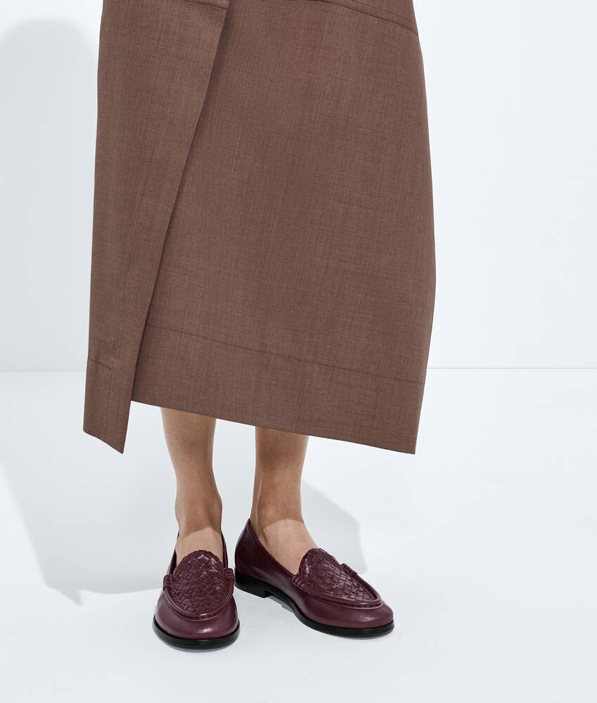 Mocassini Silenzio da Donna in Deep mahogany Bottega Veneta Italia IT - Image 2