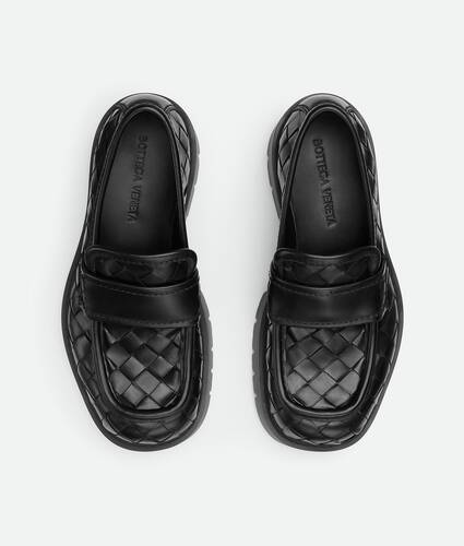 Women's Haddock Loafer in Black Bottega Veneta Mexico EN - Image 4