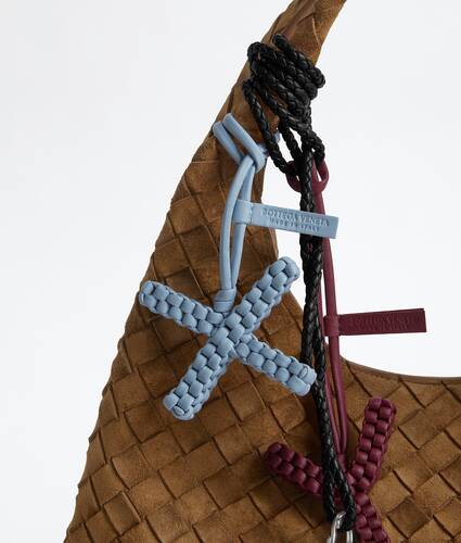 Letter X Charm in Mineral Bottega Veneta Canada EN - Image 2