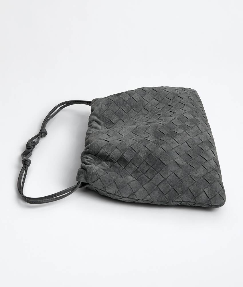 Women's Dustbag   in Obsidian gray Bottega Veneta Hungary EN - Image 6