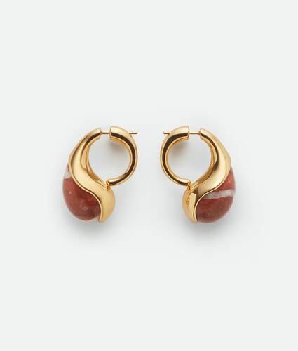 Drop Marble Earrings