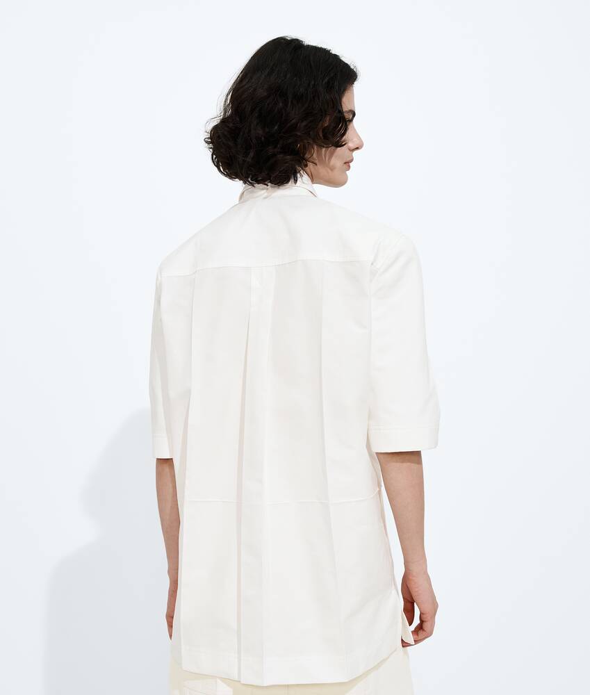 Display a large version of the product image 3 - Compact Cotton Toile Shirt