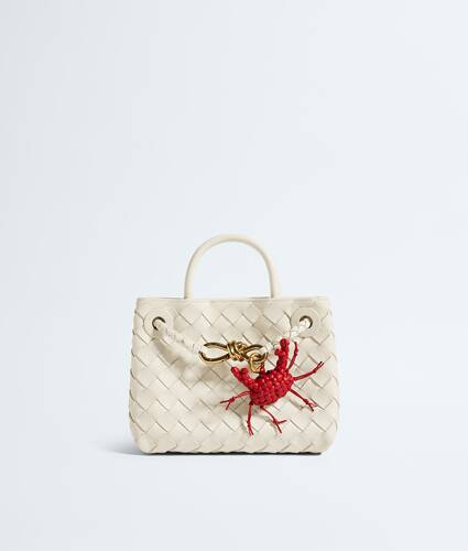 Men's Crab Charm with Hook in Cardinal/black Bottega Veneta Kuwait EN - Image 2