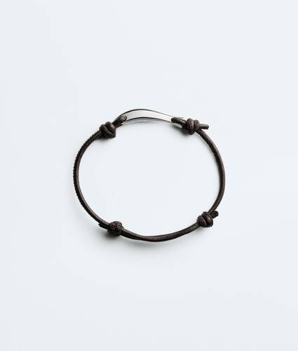 Pulsera Sardine de piel para Mujer en Espresso Bottega Veneta M&eacute;xico ES - Image 3
