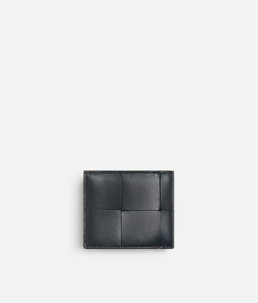 Men's Cassette Bi-Fold Wallet in Ardoise/cypress Bottega Veneta South Korea EN - Image 3