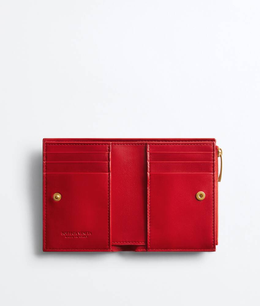 Women's Intrecciato Small Bi-Fold Wallet in Radar Bottega Veneta Netherlands EN - Image 2