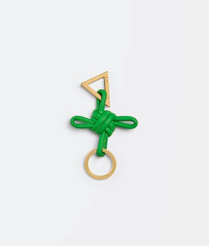 Women's Double Knot Key Ring in Parakeet Bottega Veneta Romania EN - Image 2