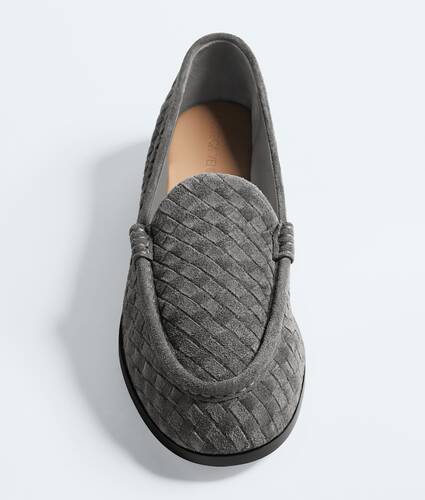 Men's Silenzio Loafer in Obsidian gray Bottega Veneta Lithuania EN - Image 4