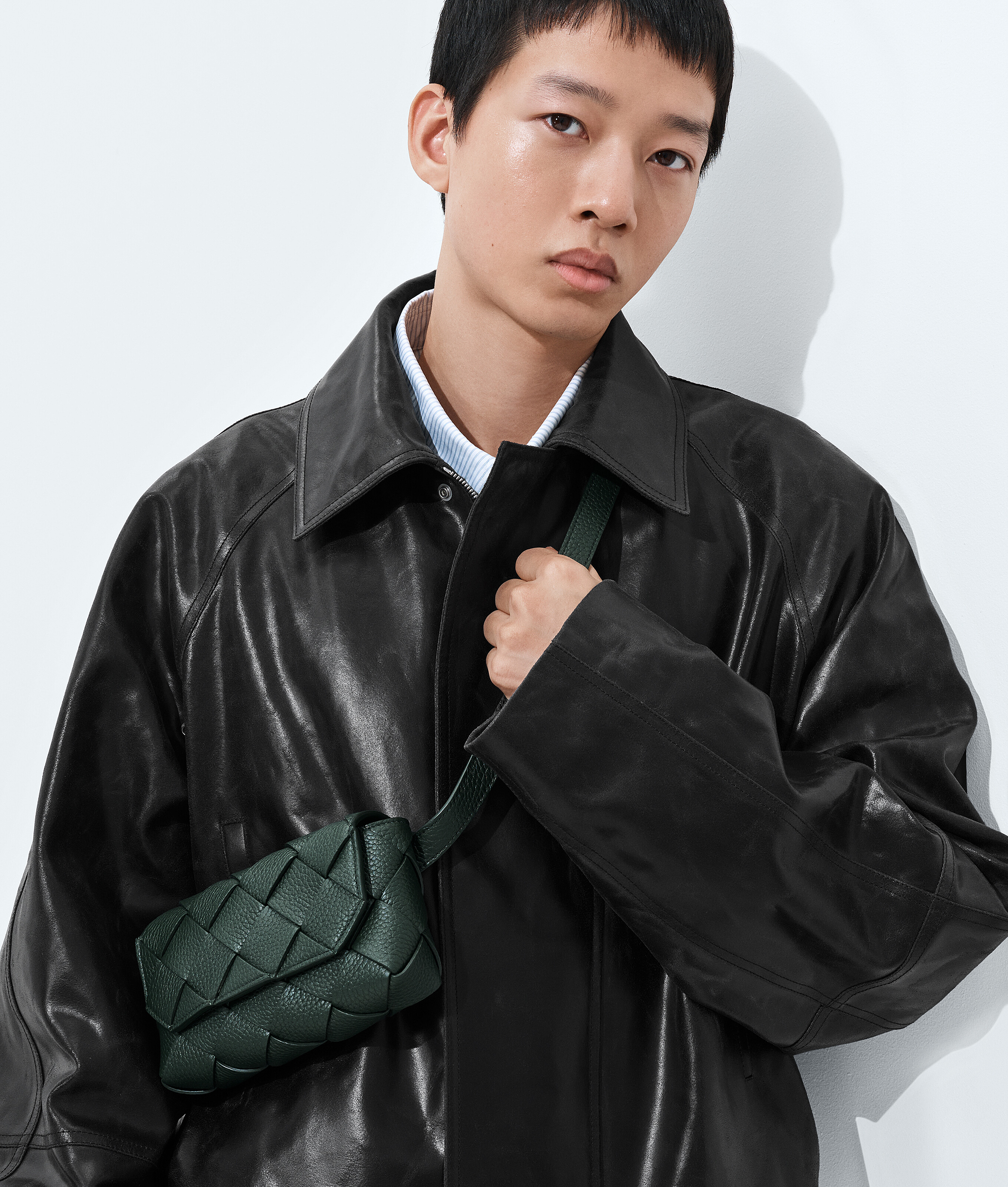 Men's Diago Belt Bag in Alpi green Bottega Veneta Luxembourg EN - Image 2