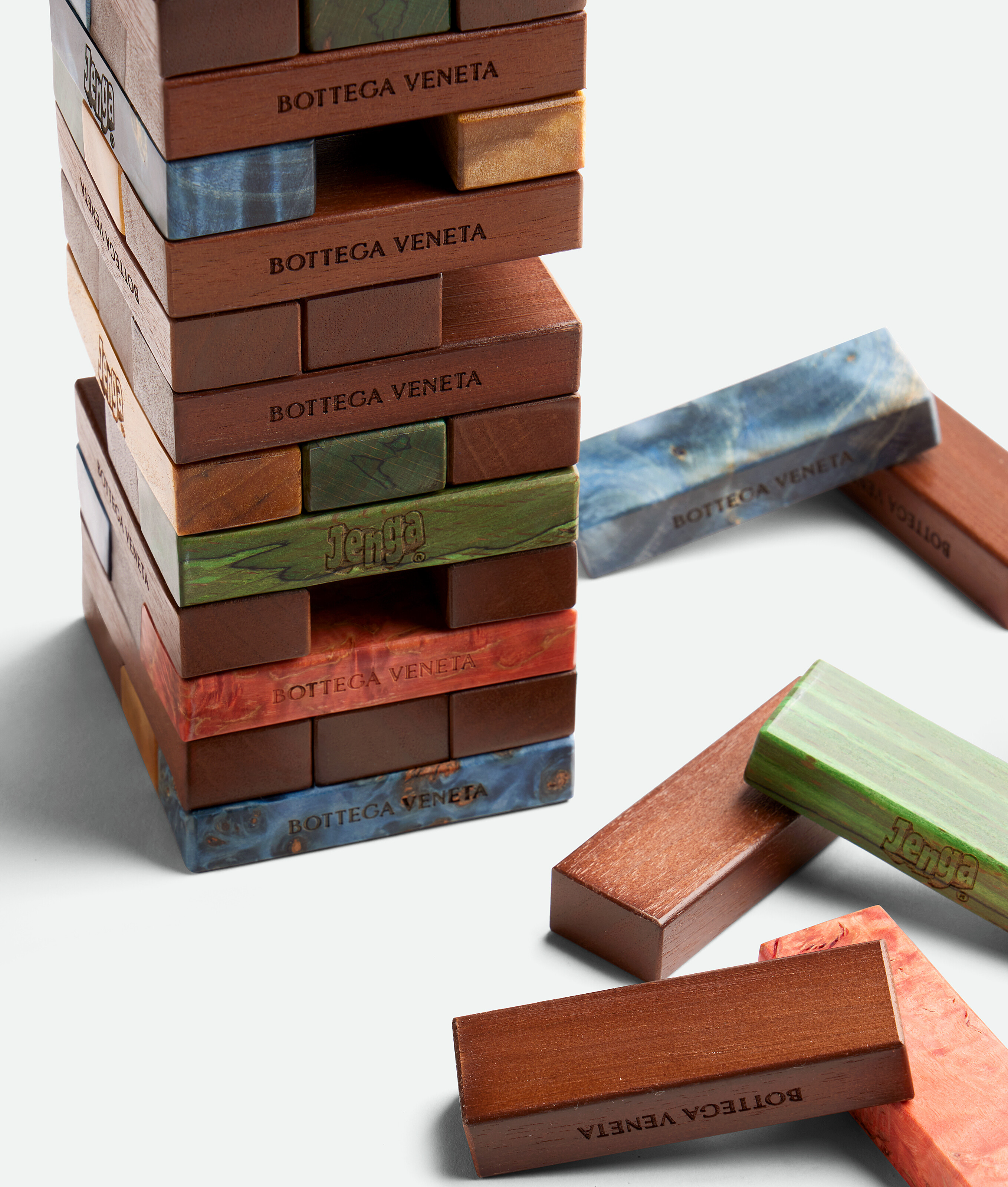 Bottega Veneta Jenga Game In Multi