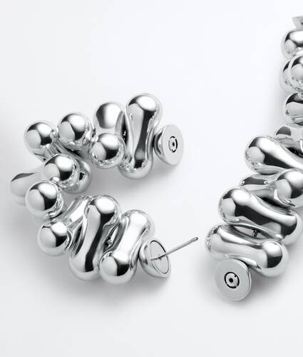 Pendientes Blown para Mujer en Silver Bottega Veneta M&eacute;xico ES - Image 3