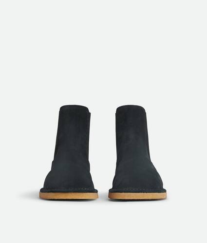 Ele's Bota daddy chelsea de cano m&eacute;dio em Ardoise Bottega Veneta Brasil PT - Image 3