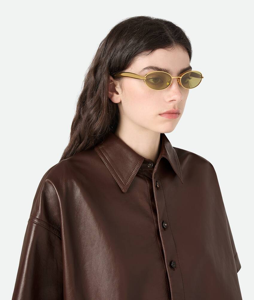 Ein größeres Bild des Produktes anzeigen 2 - Ovale Sardine Sonnenbrille