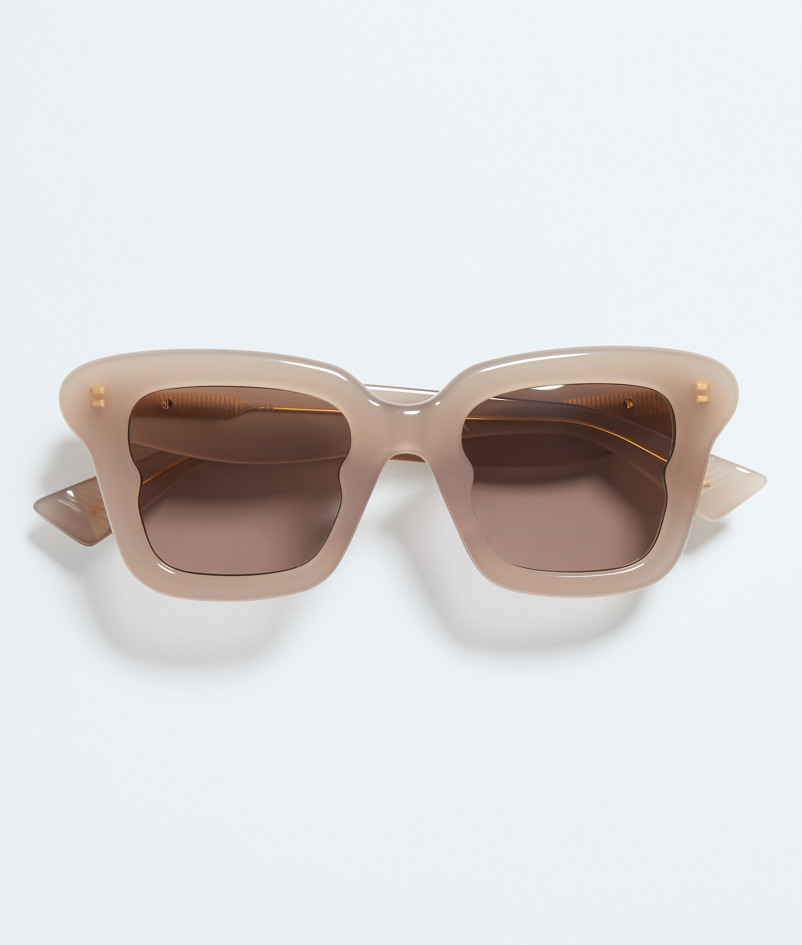 Bottega Veneta Bottega  Veneta Sophia Ribbon Butterfly Sunglasses In Brown