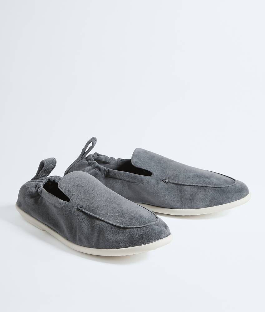 Men's Dawson Loafer in Thunder/string Bottega Veneta Italy EN - Image 3