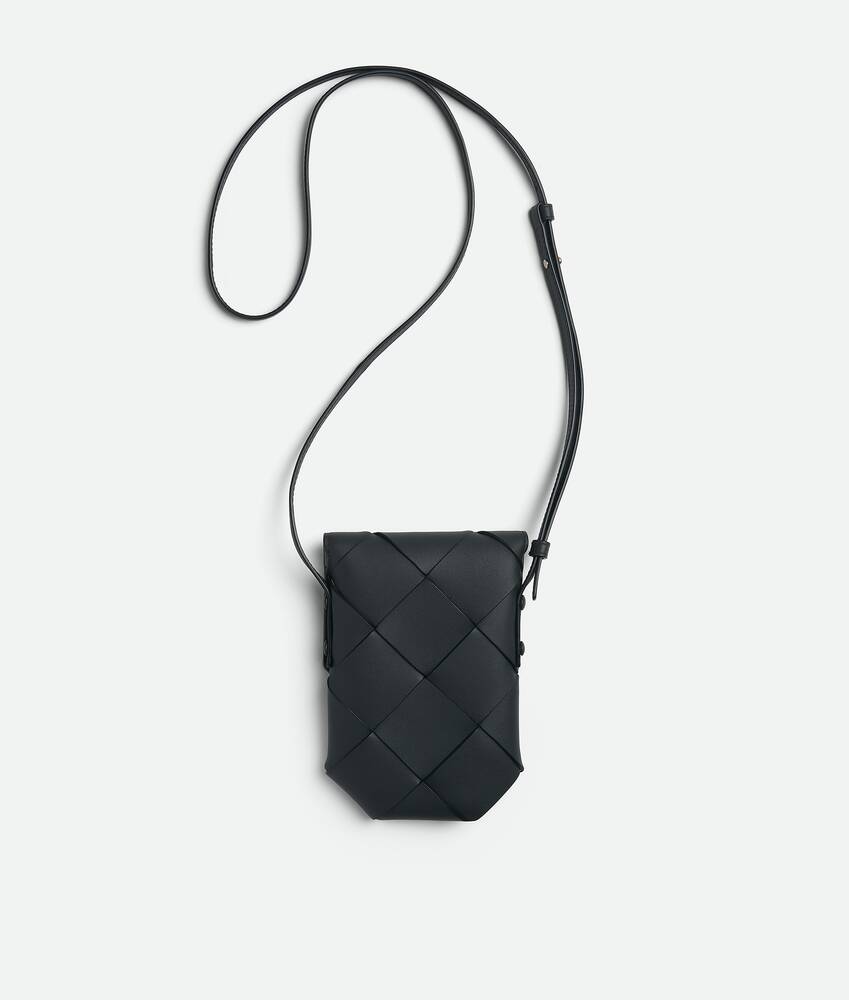 Men's Diago Phone Pouch in Ardoise/ice Bottega Veneta United Kingdom EN - Image 3