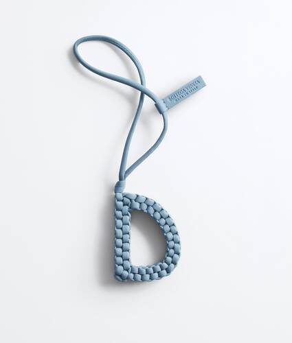 Letter D Charm in Mineral Bottega Veneta United States EN - Image 1