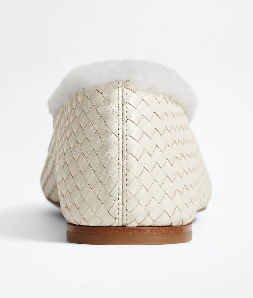 Women's Rosa Ballerina in Sea salt Bottega Veneta South Korea EN - Image 3
