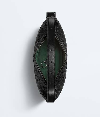 Men's Small Traveler in Black Bottega Veneta Brazil EN - Image 3