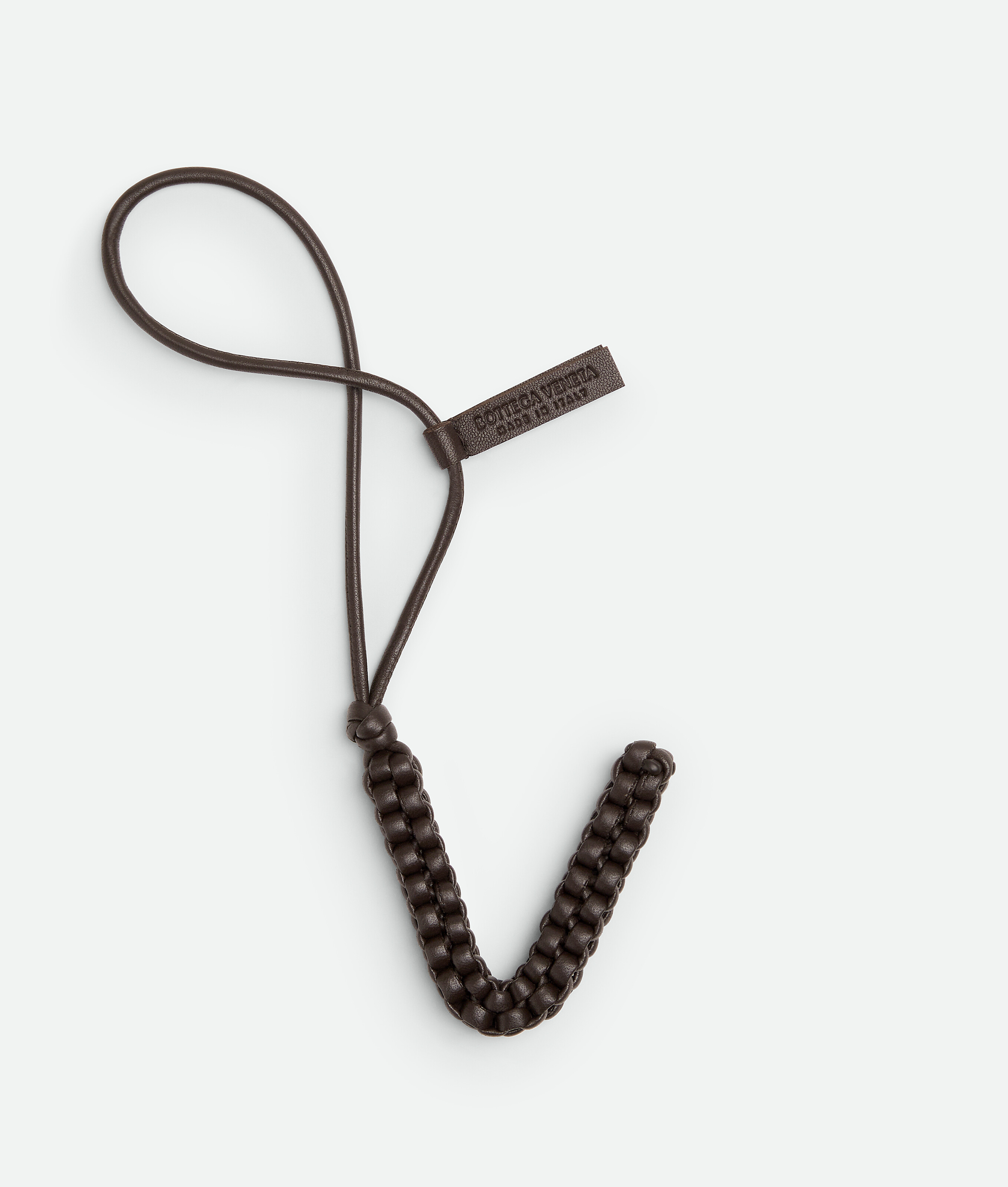 Bottega Veneta Letter V Charm - Brown - Man -