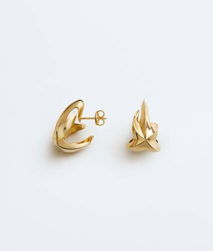 Ela's Brincos Drop em Yellow gold Bottega Veneta Brasil PT - Image 4