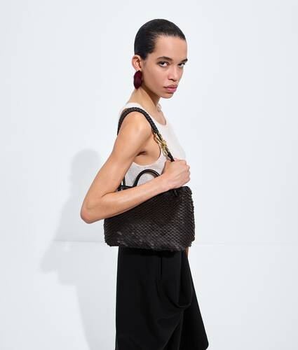 Women's Small Andiamo in Espresso/dark caramel 20 Bottega Veneta United States EN - Image 2