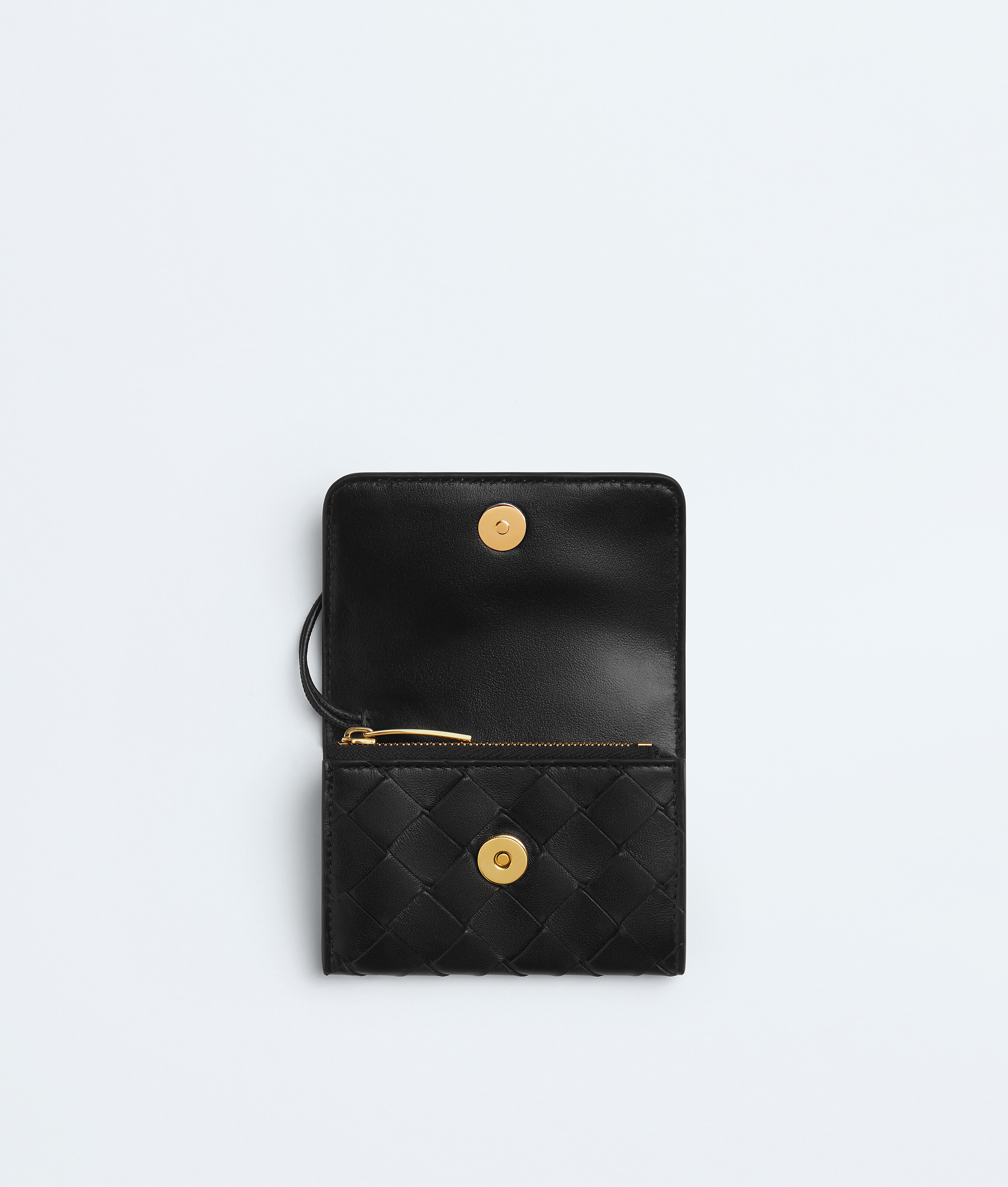 Women's Andiamo Business Card Case in Black Bottega Veneta Macao SAR China EN - Image 2