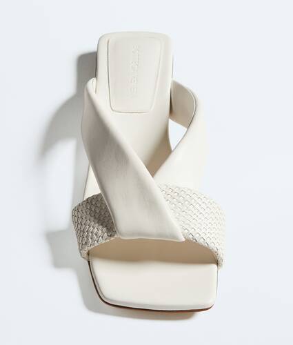 Flache Riva Mules f&uuml;r Damen in Alabaster Bottega Veneta Deutschland DE - Image 4