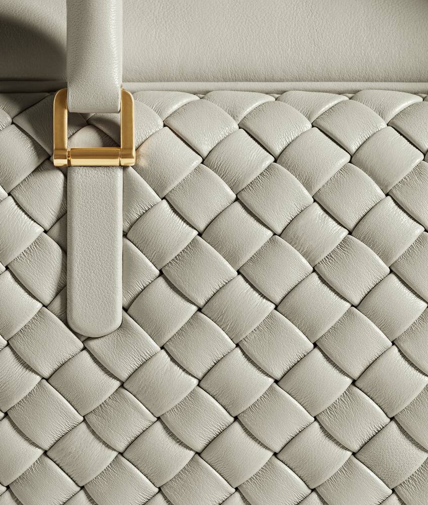 Women's Small Elio in Silica gray Bottega Veneta United Arab Emirates EN - Image 4