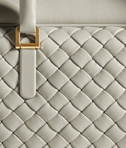 Women's Small Elio in Silica gray Bottega Veneta Norway EN - Image 4