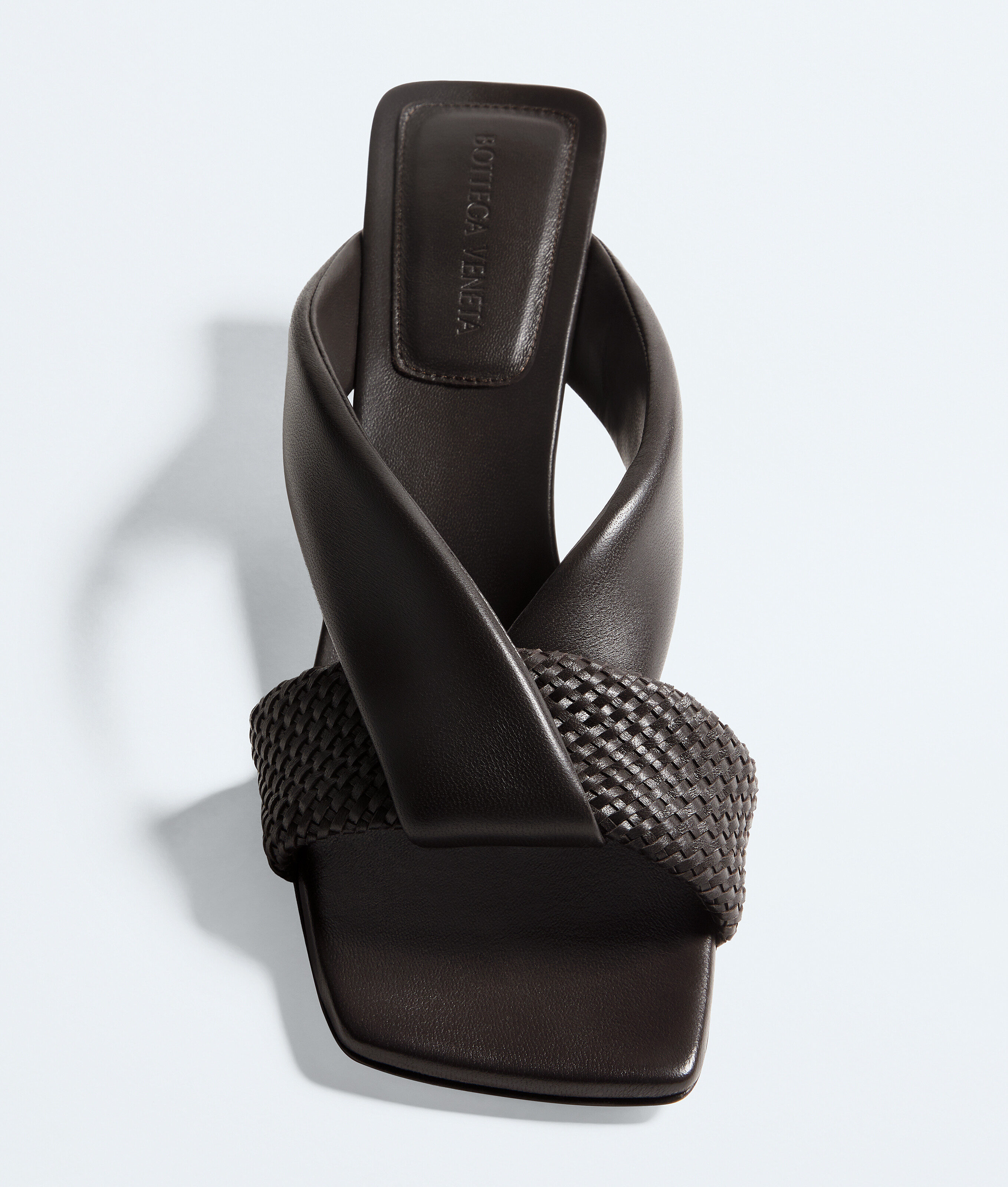 Women's Riva Mule in Espresso Bottega Veneta Latvia EN - Image 4