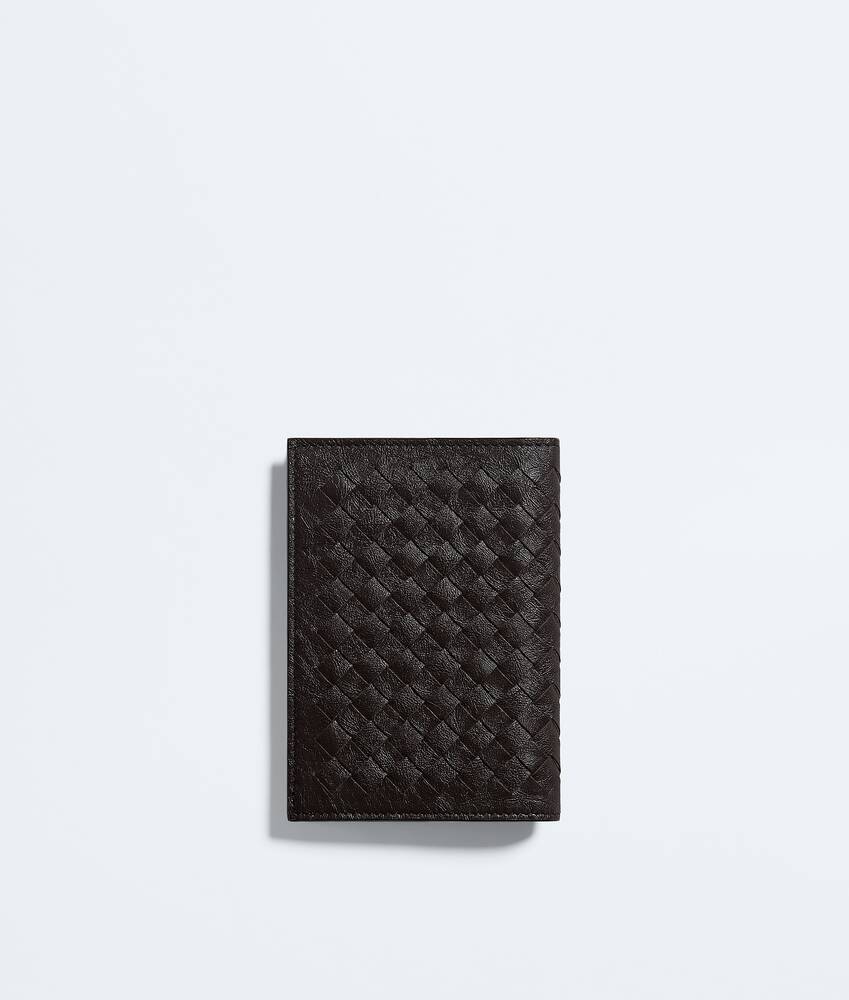 Men's Woven Mycelium Passport Case in Espresso Bottega Veneta Zimbabwe EN - Image 3
