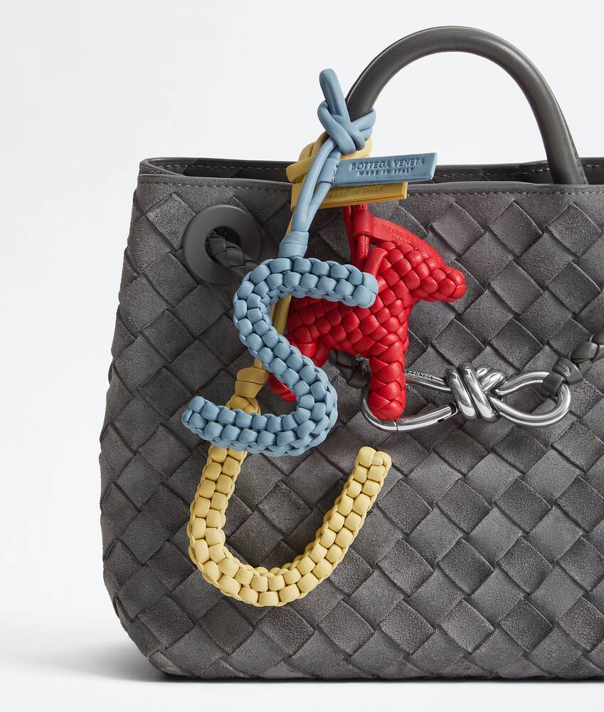 Letter S Charm in Mineral Bottega Veneta Japan EN - Image 2